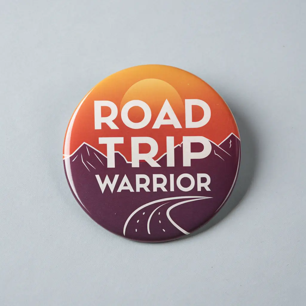 Road Trip Warrior Badge