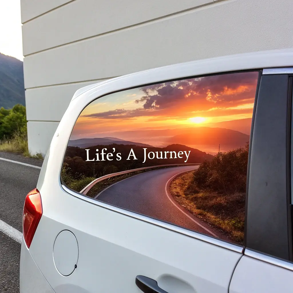 Life's a Journey Decal